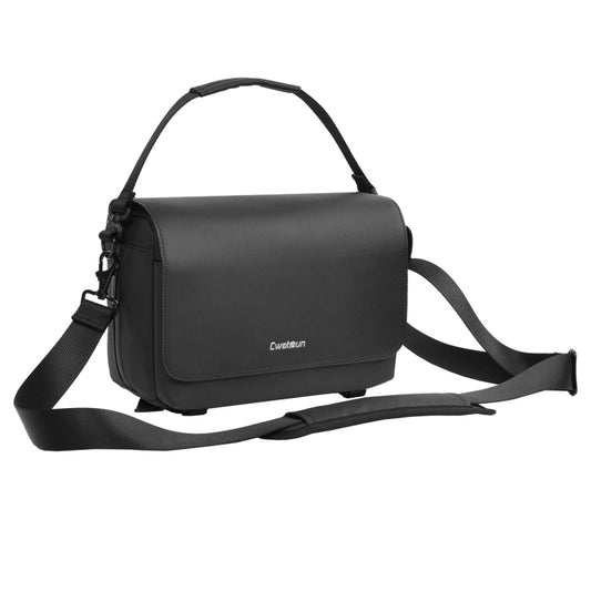 CADeN D73 Camera Sling Bag Water-resistant Shockproof Camera Handbag, Size:28 x 15 x 20cm Black by CADeN