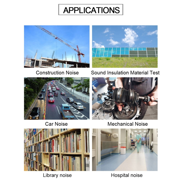 SmartSensor dB Decibel Detector Audio Tester, Model:ST9604 by SMART SENSOR