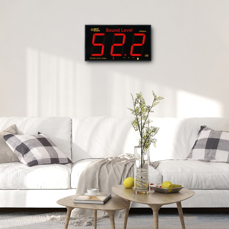 SmartSensor AR884A Smart Wall Mounted Sound Level Meter, EU/US Plug by SMART SENSOR