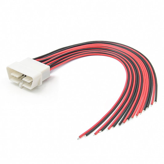 30cm 16Pin Fixed Terminal Extension Cable Male Plug by buy2fix