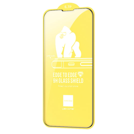 For iPhone 14 Pro Max WEKOME 9D Curved HD Tempered Glass Film by WK