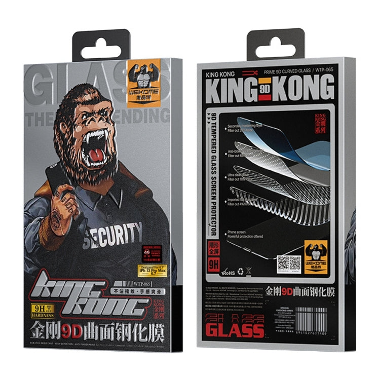 For iPhone 13 Pro WEKOME 9D Curved HD Tempered Glass Film by WK
