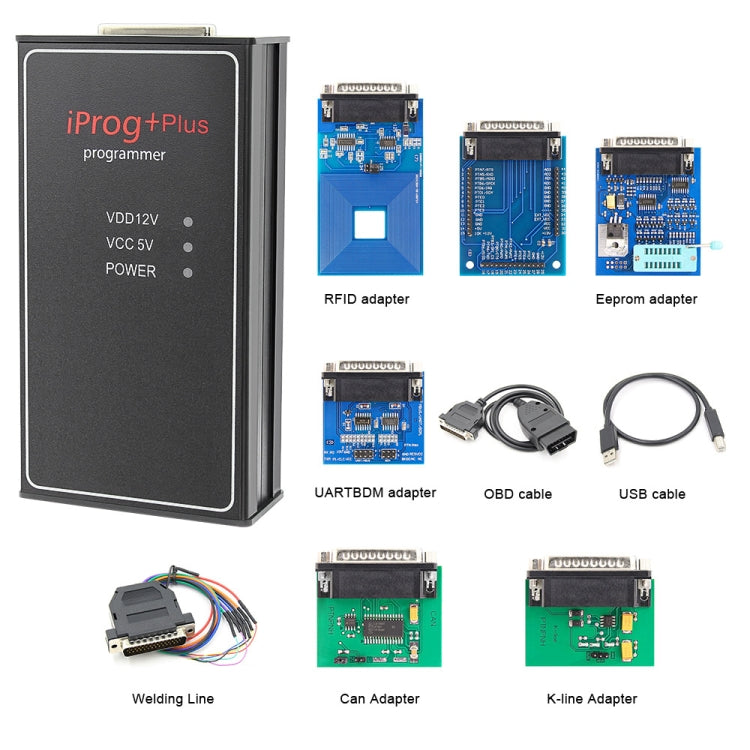 IPROG+ Plus 777 Car Programmer Support IMMO + Mileage Correction + Airbag Reset Tool by buy2fix