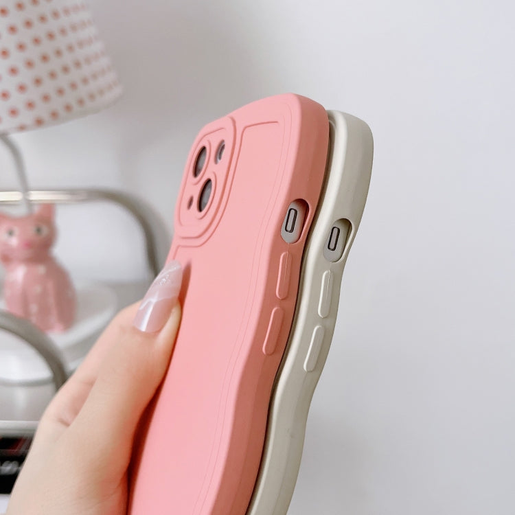For iPhone 12 Pro Max Wave Edge Silicone Phone Case(Green) by buy2fix