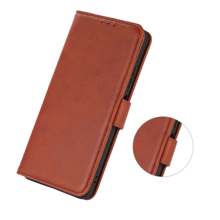 For Xiaomi Poco M5 4G/Poco M4 5G/M5 5G Cow Texture Leather Phone Case(Brown) by buy2fix