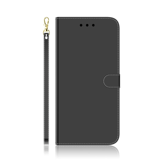 For Nothing Phone 1 Imitated Mirror Surface Flip Leather Phone Case(Black) by buy2fix