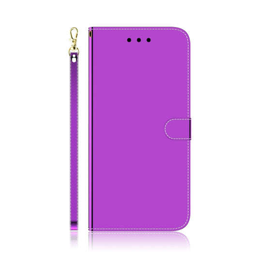 For Nothing Phone 1 Imitated Mirror Surface Flip Leather Phone Case(Purple) by buy2fix