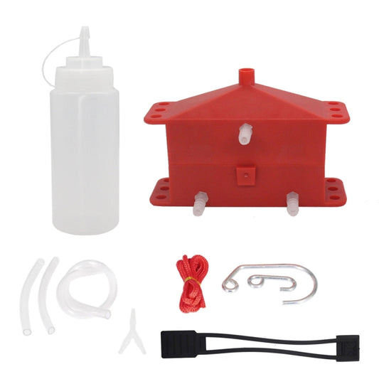 Motorcycle Chain Cleaning Kit(Red) by buy2fix