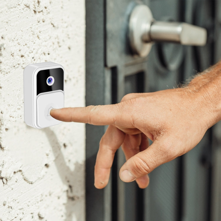 ML19 90 Degree Wide Angle Wireless Smart Video Doorbell(White) by buy2fix