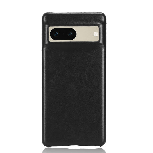 For Google Pixel 7 5G Shockproof Litchi Texture PC + PU Case(Black) by buy2fix