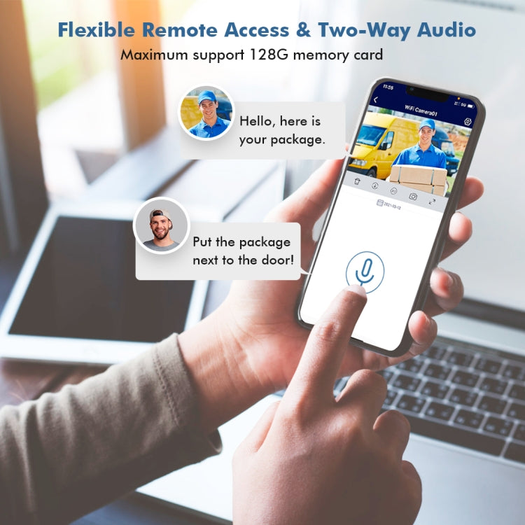 QX59 1920 x 1080P HD 2MP Wireless WiFi Smart Surveillance Camera Support Night Vision & Motion Detection & Two-way Audio & TF Card, Specification:UK Plug by buy2fix