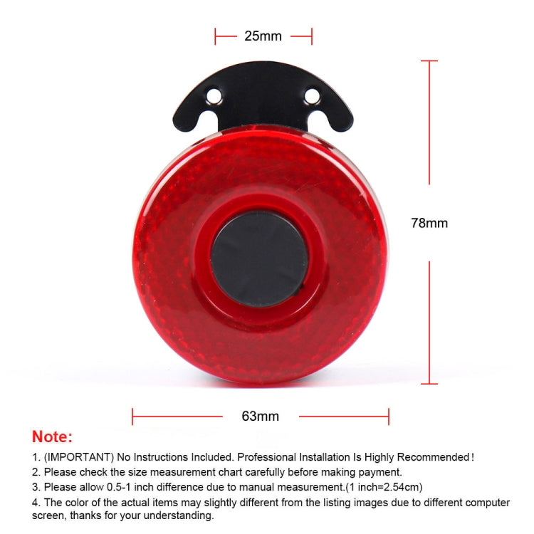 12-24V Car Reversing Horn with LED Light by buy2fix