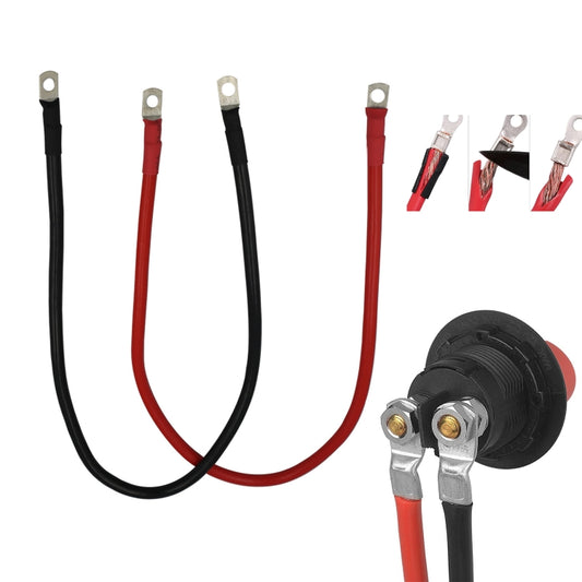 50A 10AWG Car Yacht Battery Selector Isolator Disconnect Rotary Switch Cut With Power Cord by buy2fix