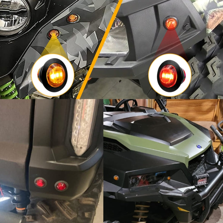 For UTV / ATU Car Turn Signal Light Toggle Switch Turn Signal Kit, Style:Vertical Green Turn Switch by buy2fix