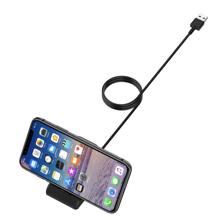 For Fitbit Versa4 / Sense2 Vertical Magnetic Charger Holder with Chip Protection Support Fast Charging by buy2fix