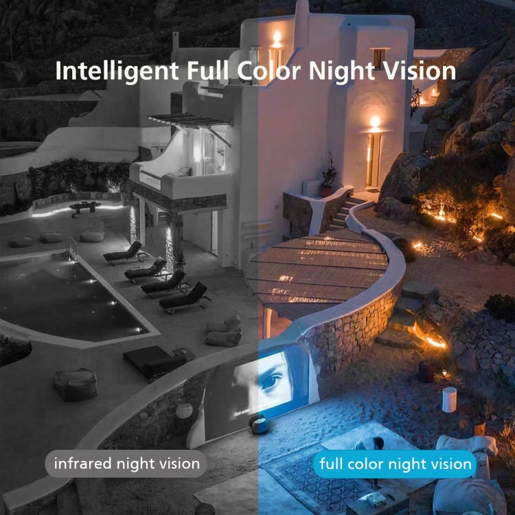 A18 4MP HD Wireless WiFi Smart Surveillance Camera, Specification:UK Plug by buy2fix