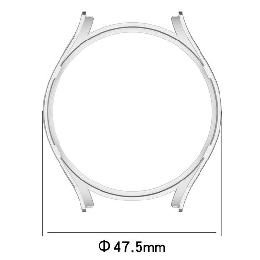 For Samsung Galaxy Watch5 Pro 45mm Full Coverage TPU Electroplating Watch Case(Black) by buy2fix