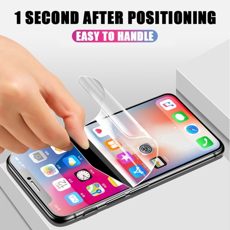 For iPhone 11 Pro / XS / X For iPhone 11 Pro / XS 25pcs 0.1mm 2.5D Full Cover Anti-spy Screen Protector Explosion-proof Hydrogel Film by buy2fix