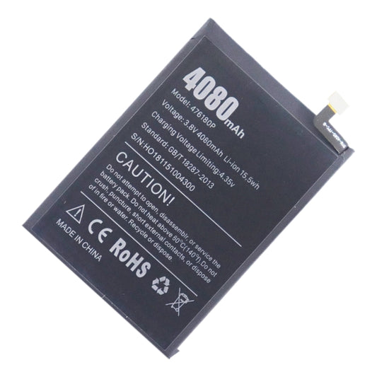 For Doogee Vernee T3 Pro 4080mAh 476180P Battery Replacement by buy2fix