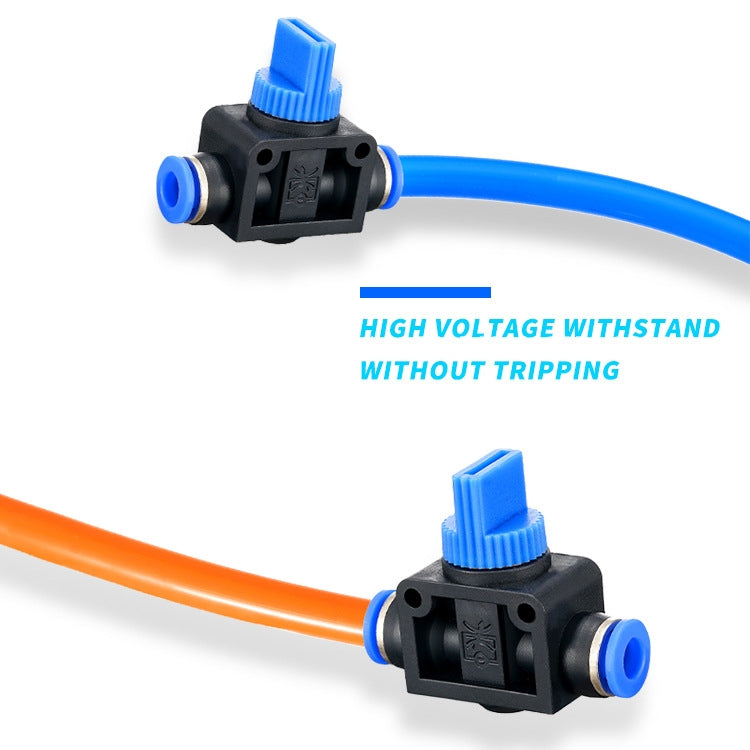 HVFF-12 LAIZE Manual Valve Pneumatic Quick Fitting Connector by LAIZE