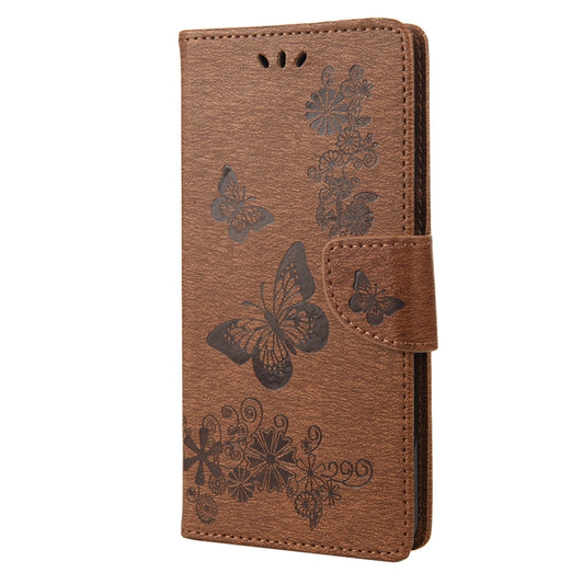 For Nothing Phone 1 Butterfly Embossed Horizontal Flip Leather Phone Case(Brown) by buy2fix
