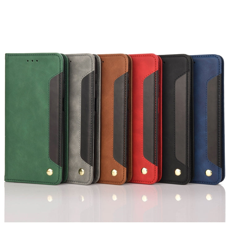 For Nothing Phone 1 Skin Feel Splicing Leather Phone Case(Brown) by buy2fix