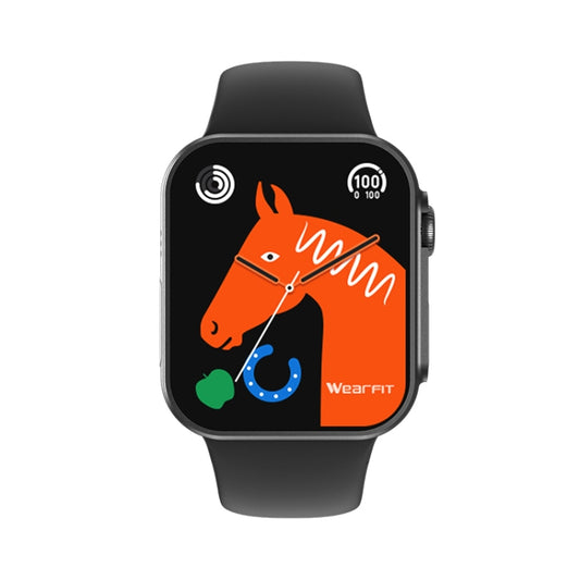 HW8 Ultra 2.02 inch TFT Screen Smart Watch, IP67 Waterproof Support Heart Rate & Blood Oxygen Monitoring / Multiple Sports Modes(Black) by buy2fix