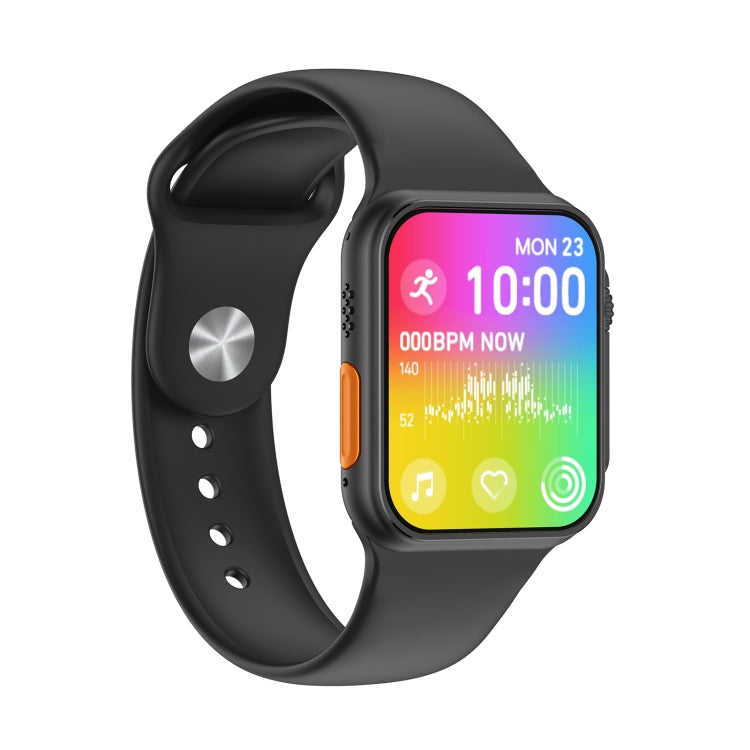 W8 Ultra 2.02 inch TFT Screen Smart Watch, IP68 Waterproof Support Heart Rate & Blood Oxygen Monitoring / Multiple Sports Modes(Black) by buy2fix