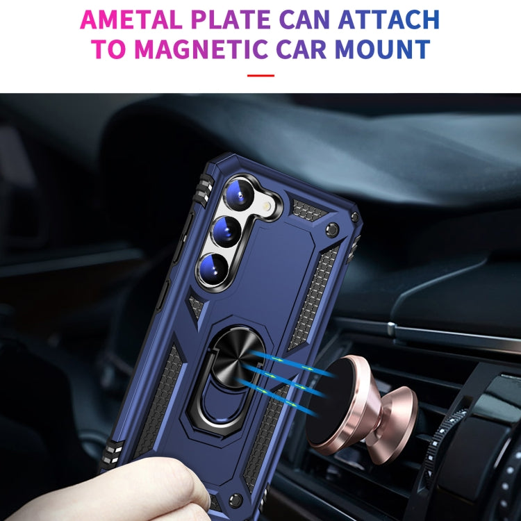 For Samsung Galaxy S23+ 5G Shockproof TPU + PC Phone Case(Blue) by buy2fix