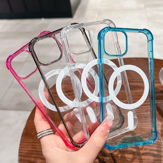 For iPhone 14 Pro Max Magsafe Space Phone Case(White) by buy2fix