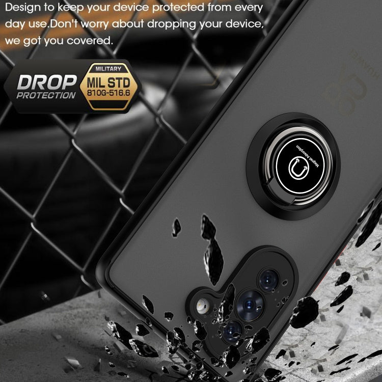 For Huawei nova 10 Q Shadow 1 Series TPU + PC Phone Case with Ring Holder(Dark Green) by buy2fix