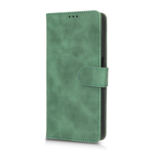 For Nokia G60 Skin Feel Magnetic Flip Leather Phone Case(Green) by buy2fix