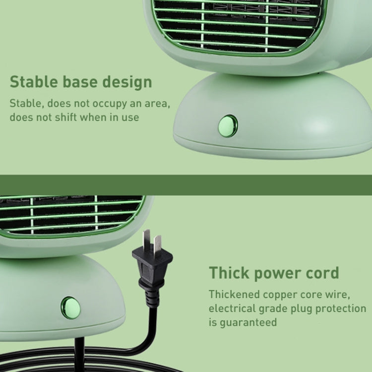 PTC Desktop Hand Warmer Foot Warmer with Timer Function(Light Green) by buy2fix