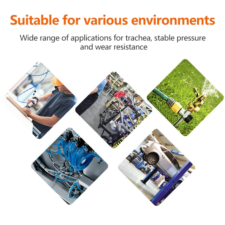 LAIZE Pneumatic Compressor Air Flexible PU Tube, Specification:12x8mm, 88m(Black) by LAIZE