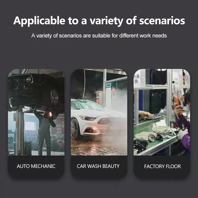 LAIZE Automatic Retractable Air Hose Reel Pneumatic PU Tube, Specification:12x8mm, 12m by LAIZE