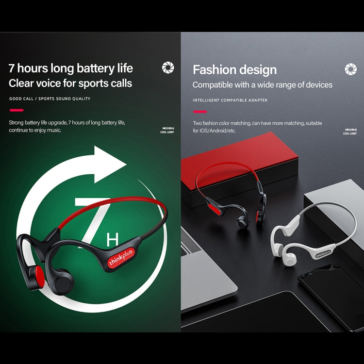 Lenovo X3 Pro Bone Conduction Wireless Bluetooth 5.3 Sports Earphones with Mic(Black) by Lenovo