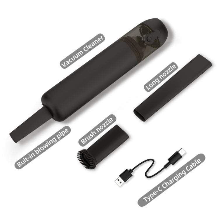 F35 15000Pa Cordless Handheld Car Vacuum Cleaner(White) by buy2fix