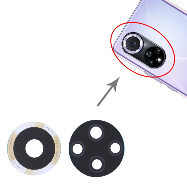 For Huawei Nova 9 / Nova 9 Pro 10 PCS Back Camera Lens by buy2fix