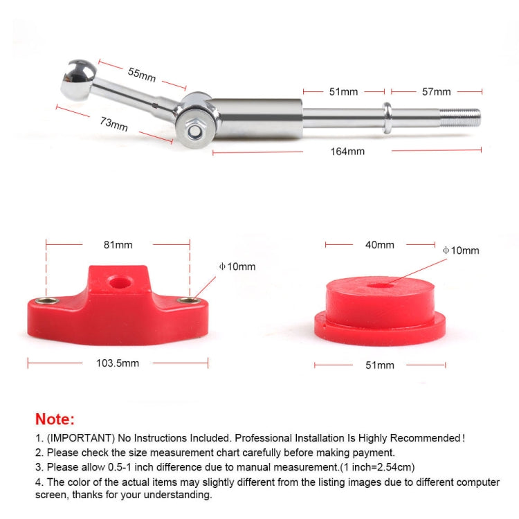 For Subaru Impreza WRX 2008-2014 Car 5 Speed Manual Transmission Quick Short Throw Shifter Lever by buy2fix