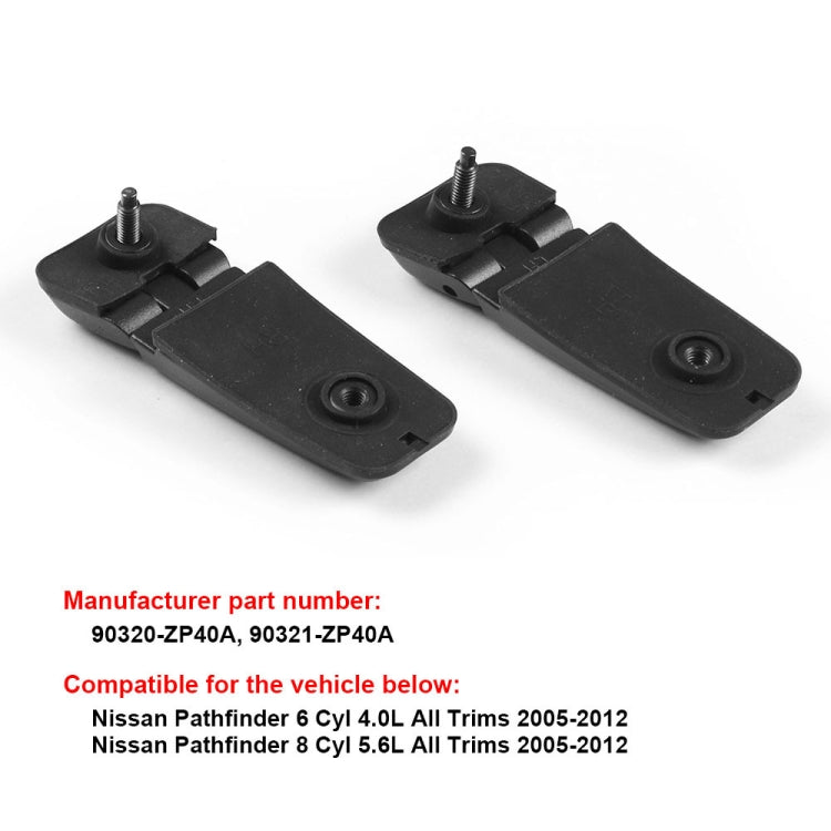 For Nissan Pathfinder 2005-2012 Car Tailgate Glass Hinge 90320-ZP40A by buy2fix
