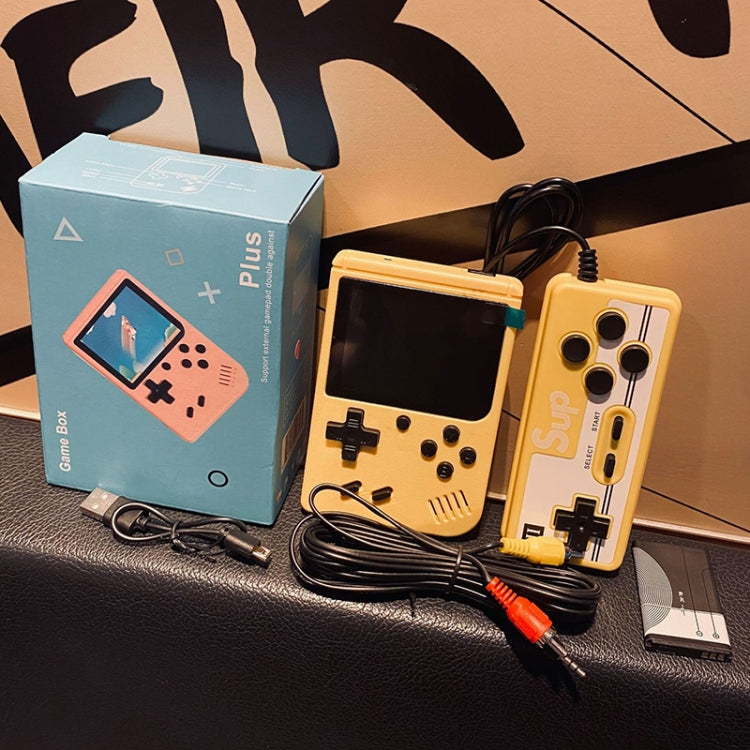 MK800 Doubles 3.0 inch Macaron Mini Handheld Game Console Built-in 800 Games(Grey) by buy2fix