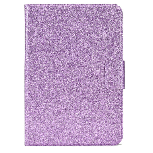 For iPad 2025 / 2022 Varnish Glitter Powder Smart Leather Tablet Case(Purple) by buy2fix