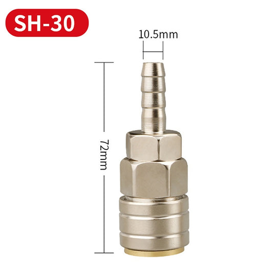 LAIZE SH-30 10pcs C-type Self-lock Pneumatic Quick Fitting Connector by LAIZE