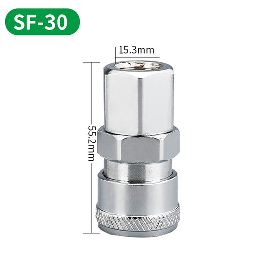 LAIZE SF-30 10pcs C-type Self-lock Air Tube Pneumatic Quick Fitting Connector by LAIZE