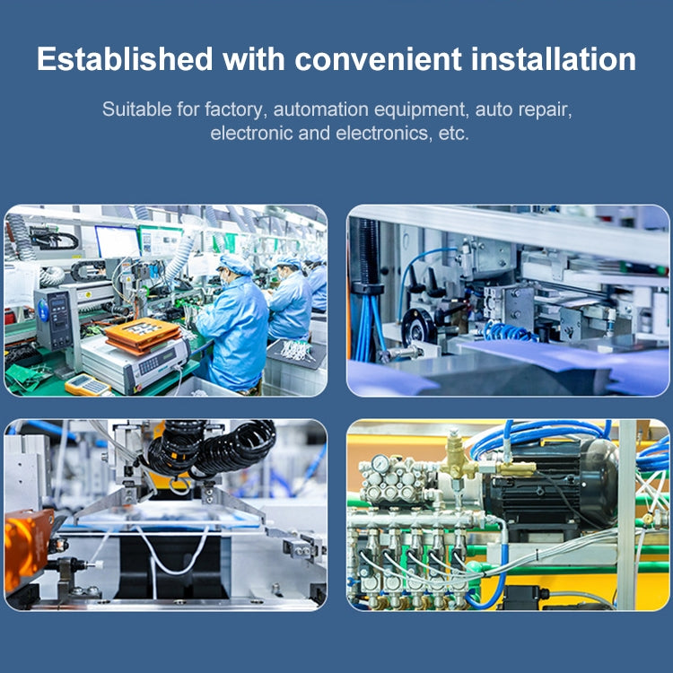 LAIZE SP-30 10pcs C-type Self-lock Air Tube Pneumatic Quick Fitting Connector by LAIZE