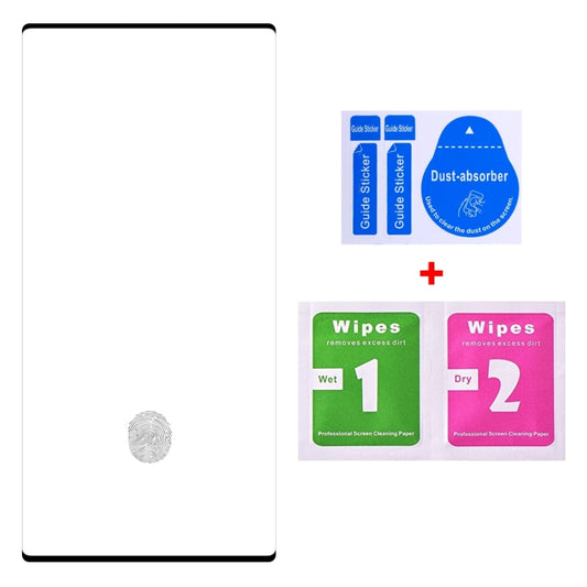 For Samsung Galaxy S23 Ultra 5G 3D Curved Edge Full Screen Edge Glue Tempered Glass Film by buy2fix