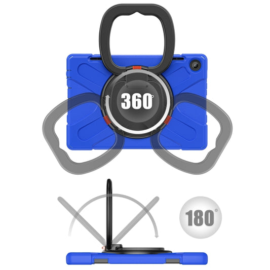 For Lenovo Tab M10 10.1 3rd Gen Silicone + PC Protective Tablet Case(Blue) by buy2fix