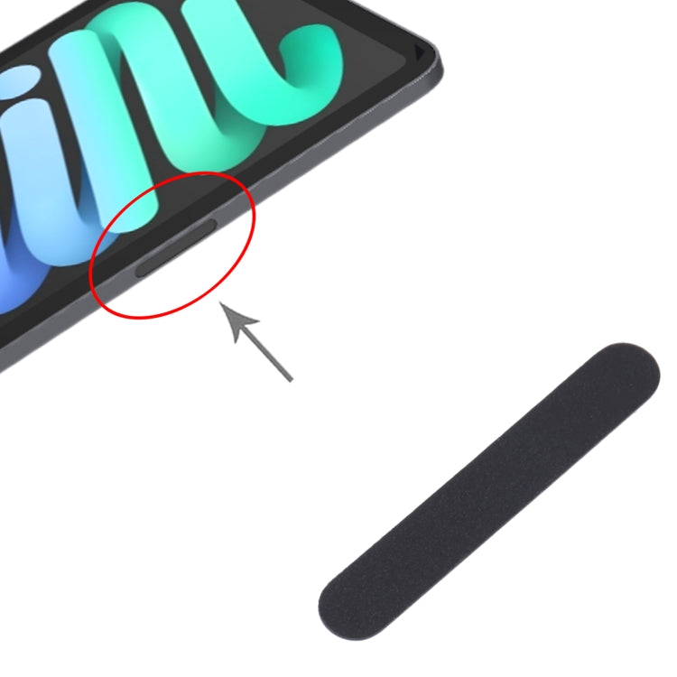 For iPad mini 6 2021 Right Side Button Sticker(Black) by buy2fix