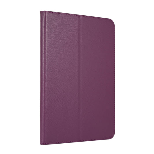 For iPad 2025 / 2022 Litchi Texture Leather Smart Tablet Case with Holder(Purple) by buy2fix