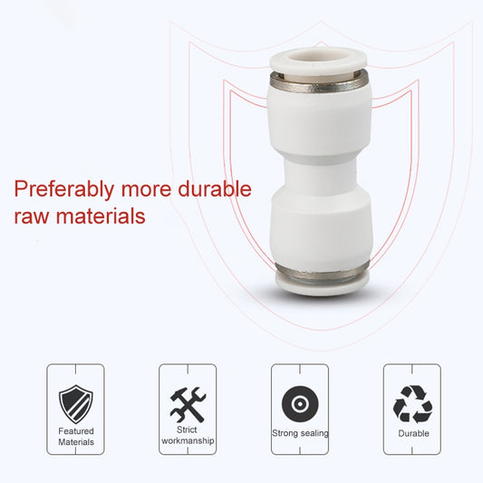 PG12-8 LAIZE 2pcsPG Reducing Straight Pneumatic Quick Fitting Connector by LAIZE